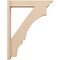 Ekena Millwork 5 1/2-in W x 26-in D x 34-in H Balboa Trad Rough Cedar Woodgrain TimberThane Outlooker, Primed Tan OUTUR055X26X34BOA04RCPR - alternate 4